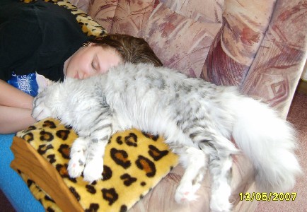 Emilia mit neun Monaten / nine months old