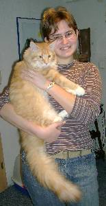 Egbert mit sieben Monaten / seven months old