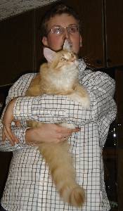 Egbert mit sieben Monaten / seven months old